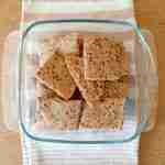 Flaxseed crackers
